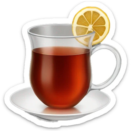 Turkish tea sticker