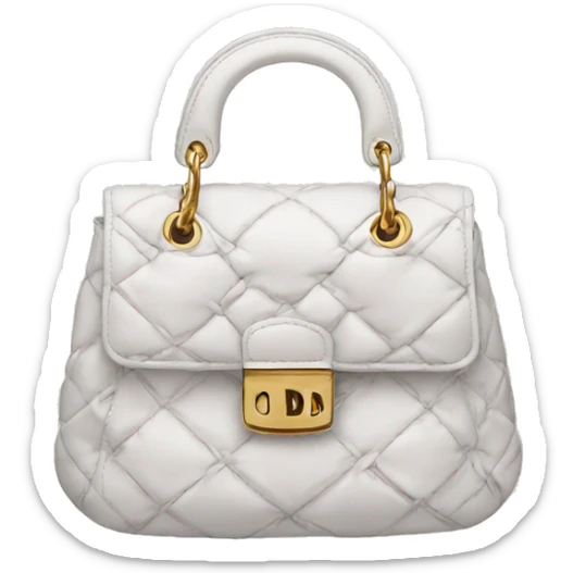 dior bag sticker