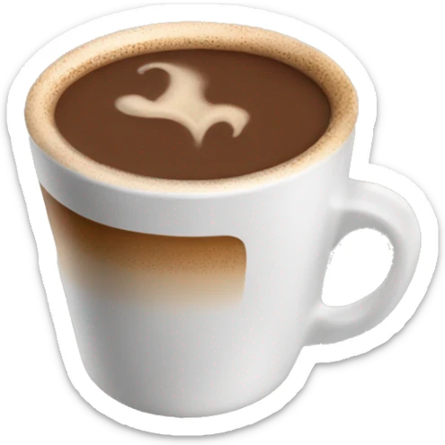 cafe mocha sticker