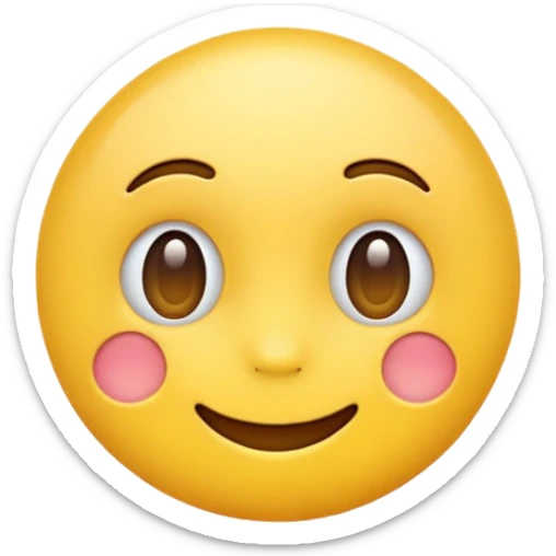  Emoji concentré sticker