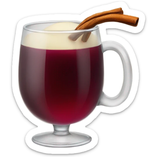 Mulled wine sticker