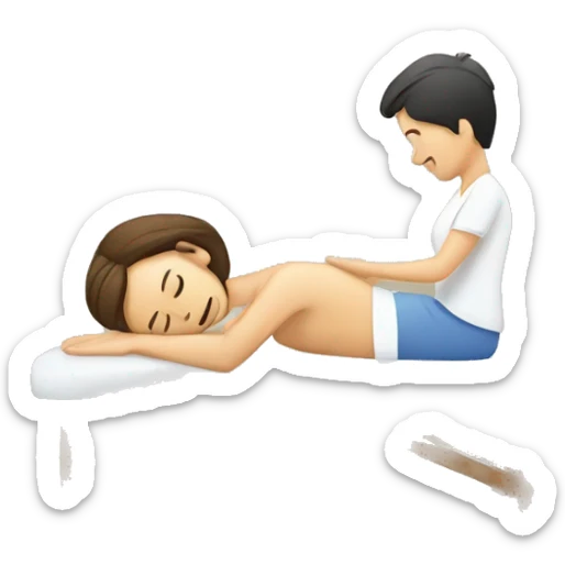 massage sticker