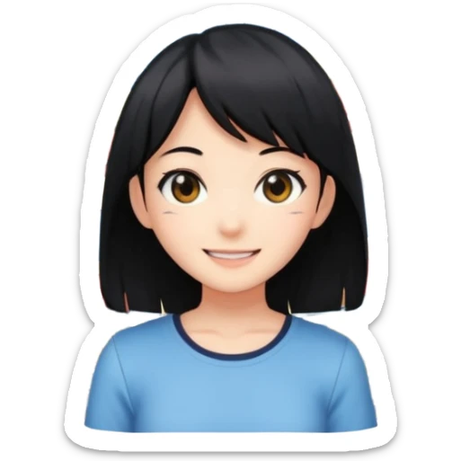 japanese anime store in modern style like in Akihabara with anime girl on a building sticker