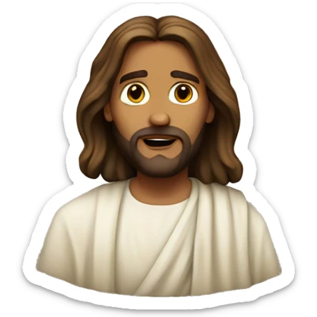 Jesus sticker