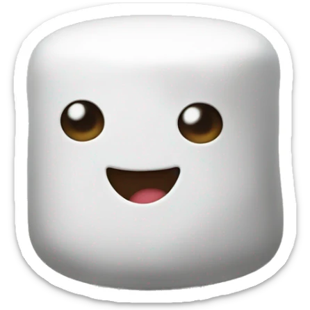 Marshmallow  sticker
