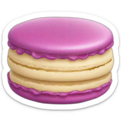 Macaron sticker