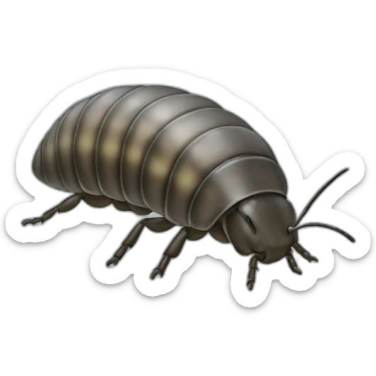 woodlice sticker