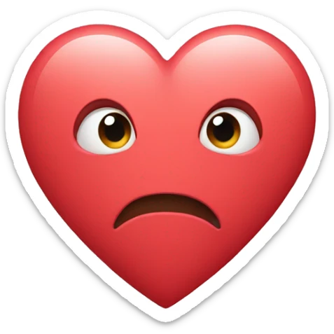 Love heart sticker