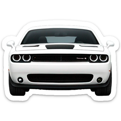 dodge challenger sticker