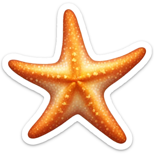 Starfish sticker