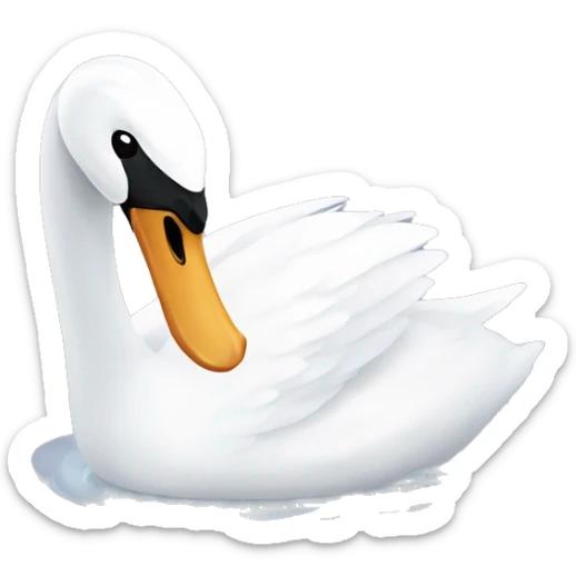 swan sticker