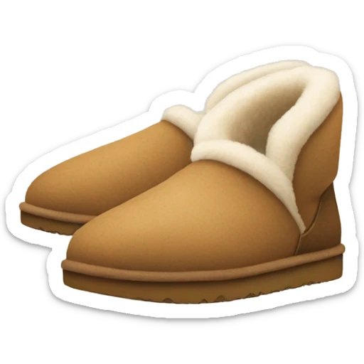 UGG slippers  sticker