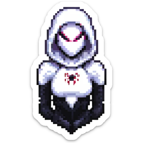 Spider-Gwen from Spider-Verse sticker
