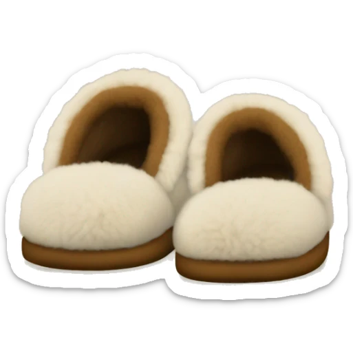 UGG slippers  sticker
