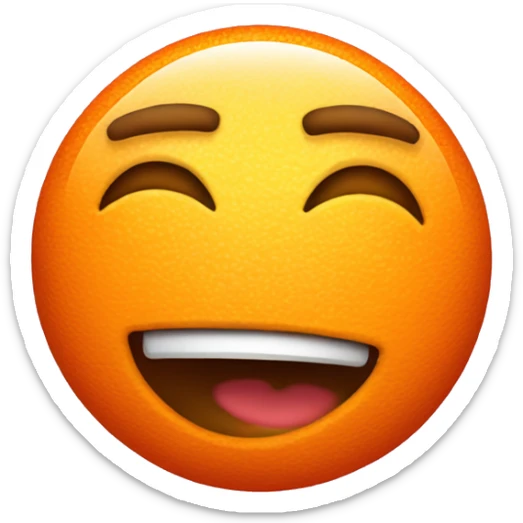 emoji aboutHypomania – Vivid Orange (#FFA500): Reflects high energy but less intense than mania. sticker