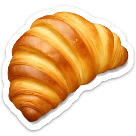 Croissant sticker