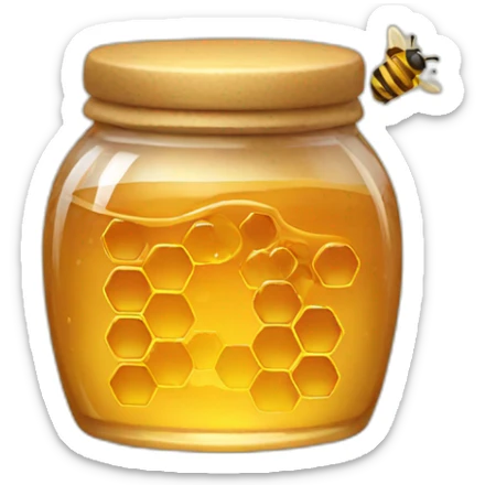Honey sticker