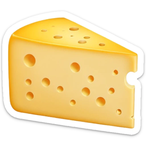 cheese sticker