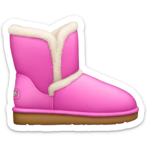pink Uggs sticker