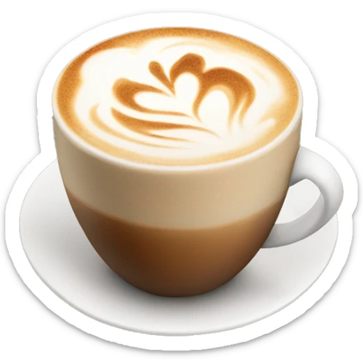 Latte  sticker