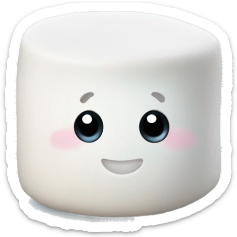 Marshmallows sticker