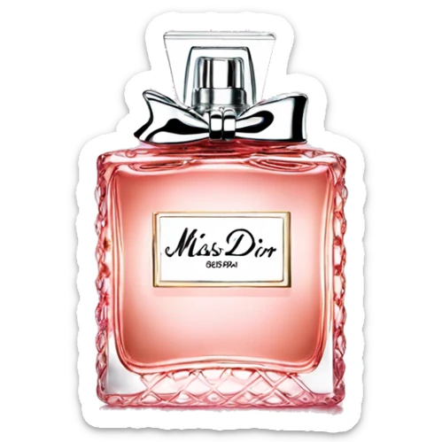 Miss dior perfume sticker
