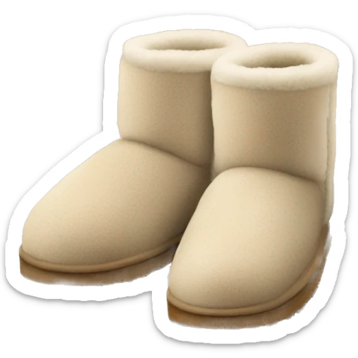 UGG slippers  sticker