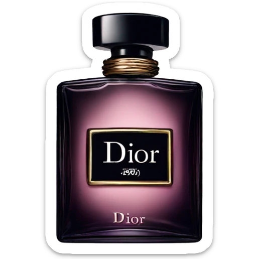 Dior perfume sticker