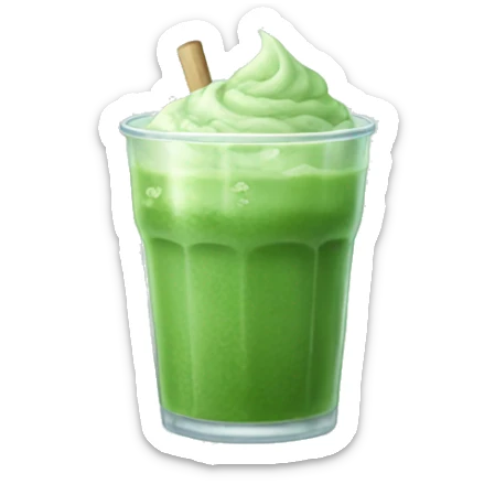 Ice matcha  sticker