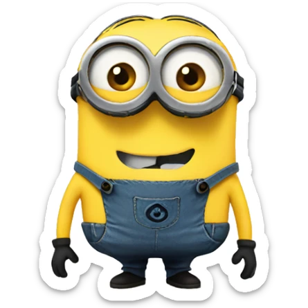 Minion sticker