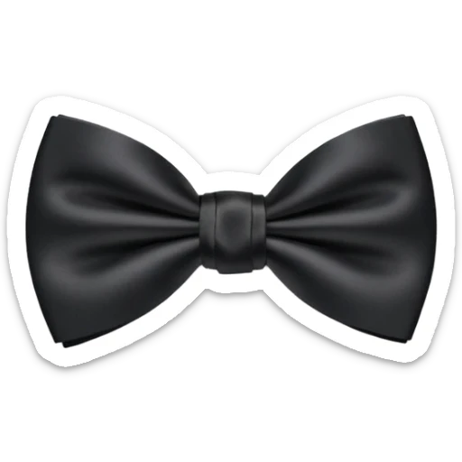 bow tie sticker
