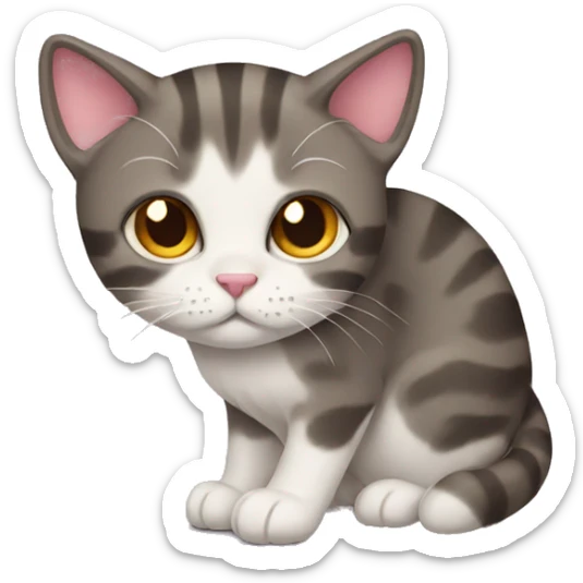 Cat sticker