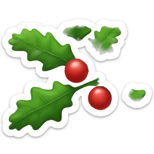 mistletoe sticker