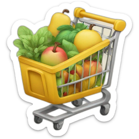 shopping sticker
