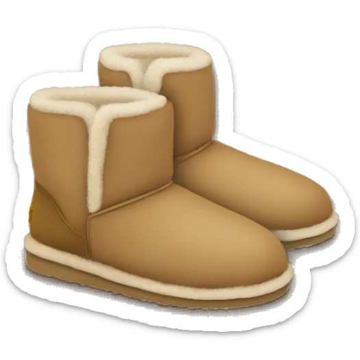 UGG slippers  sticker