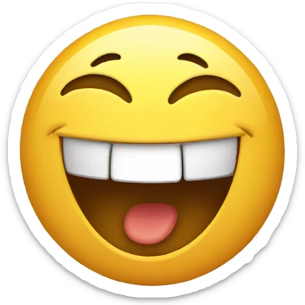 laughing emoji sticker