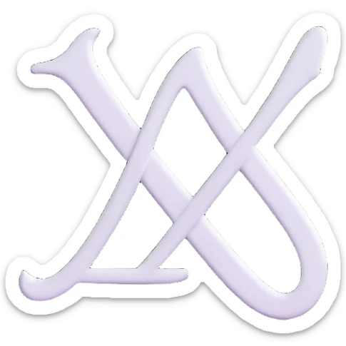white 3D circle with a male symbol (♂) in the center, clean and modern sticker