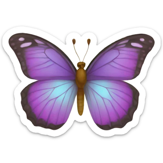 butterfly sticker