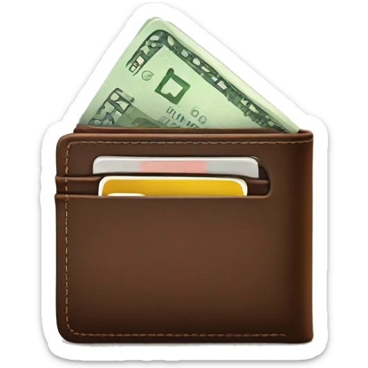 Wallet sticker