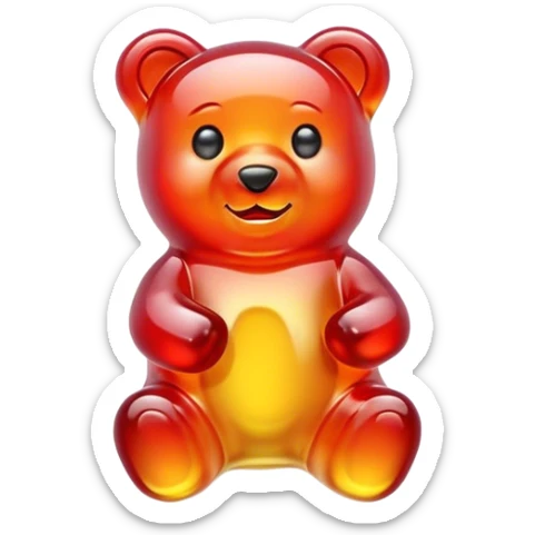 gummy bear sticker