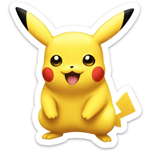 Pikachu sticker
