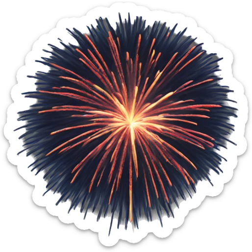 fireworks sticker