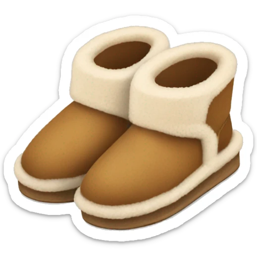 UGG slippers  sticker