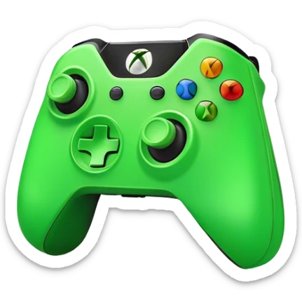 Clash of Clans aesthetic: Cinematic Playful Xbox Memory Card Portrait Emoji, rendered in a 3D vector-style similar to standard emojis with minimal shading and bold, simplified shapes. A compact, distinct form with signature details, softly glowing with a modern gaming energy charm. Simplified yet unmistakably iconic, highly detailed and consistent, glowing with a soft radiance and high shine. Stylized with a touch of next-gen innovation and a soft glowing outline, capturing the essence of a beloved gaming relic with a friendly, playful manner! sticker