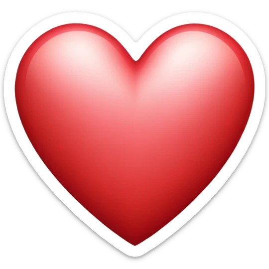 Red Heart sticker