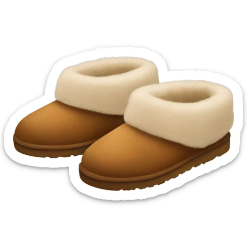 UGG slippers  sticker