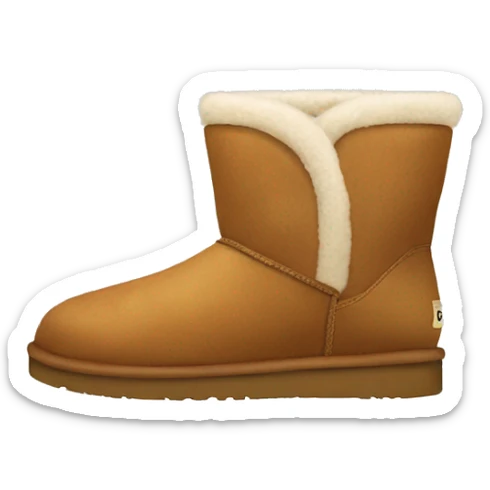 Two Ugg boots sticker