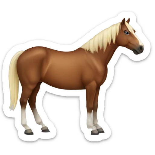 Horse sticker