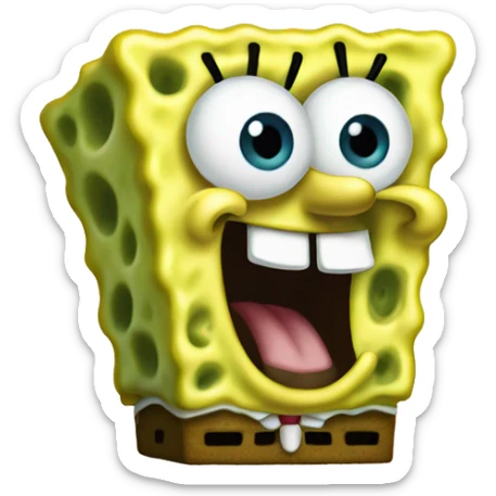 spongebob sticker