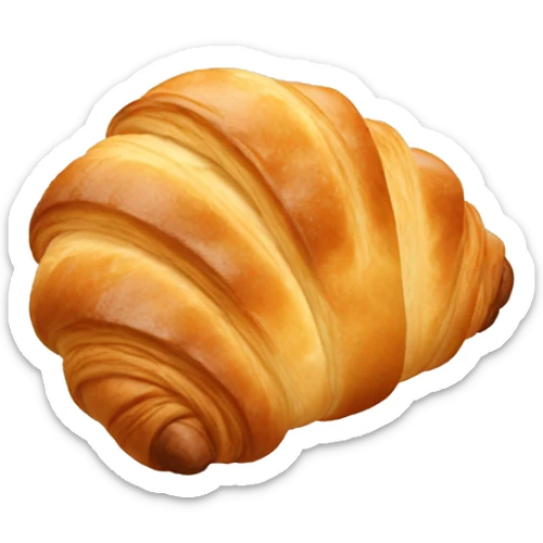 Croissant sticker